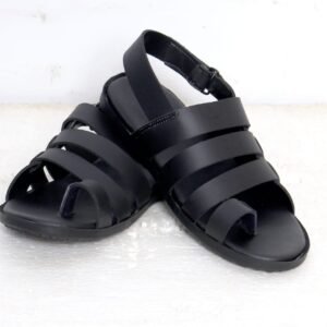 Monarch black sandals